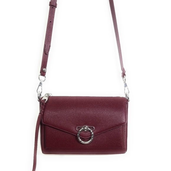 Rebecca Minkoff Jean Mac Crossbody Bag in Pinot Noir Burgundy - Picture 4 of 16
